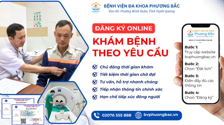 ĐĂNG KÝ KHÁM CHỮA BỆNH ONLINE – TIỆN LỢI CHỈ VỚI VÀI BƯỚC
