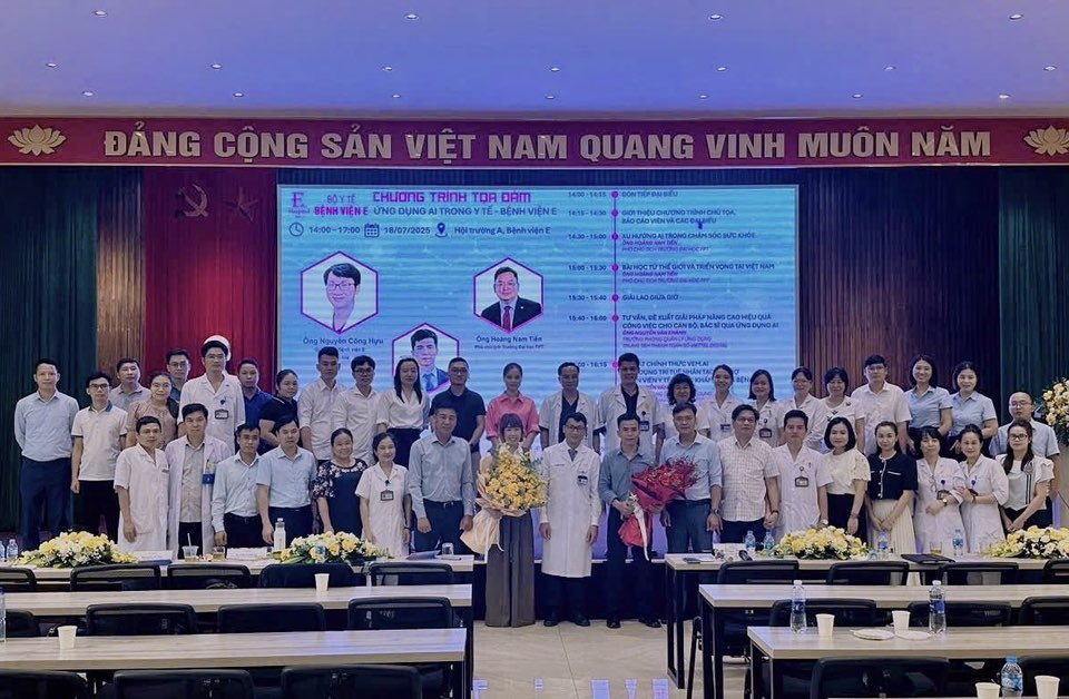 BVĐK PHƯƠNG BẮC THAM DỰ HỘI NGHỊ ỨNG DỤNG AI TRONG Y TẾ TẠI HÀ NỘI