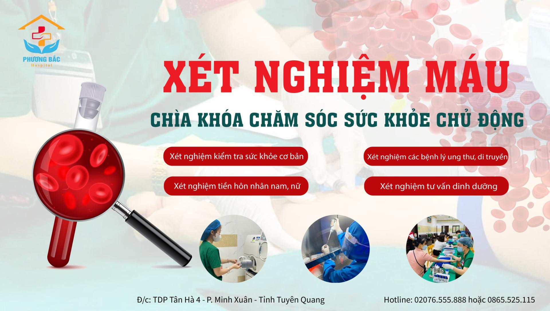 XÉT NGHIỆM MÁU – CHÌA KHÓA CHĂM SÓC SỨC KHỎE CHỦ ĐỘNG