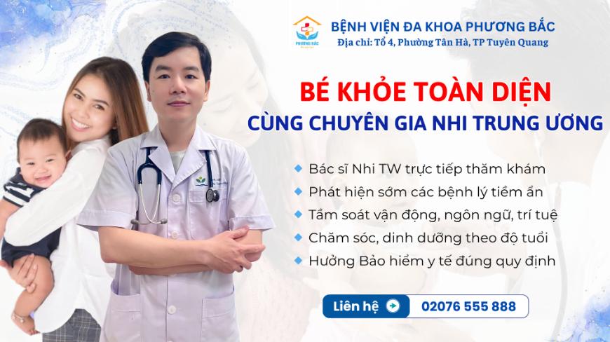 BÉ KHỎE TOÀN DIỆN CÙNG CHUYÊN GIA NHI TRUNG ƯƠNG