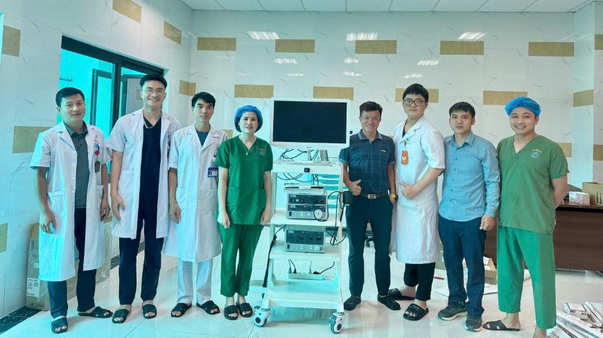 BVĐK PHƯƠNG BẮC ĐẦU TƯ HỆ THỐNG MÁY PHẪU THUẬT NỘI SOI HIỆN ĐẠI NHẬP KHẨU TỪ ĐỨC