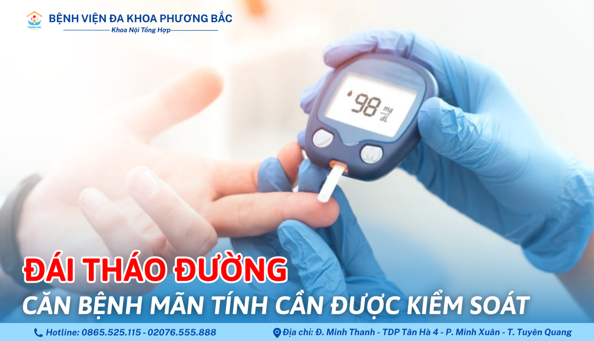 ĐÁI THÁO ĐƯỜNG – CĂN BỆNH MÃN TÍNH CẦN ĐƯỢC KIỂM SOÁT