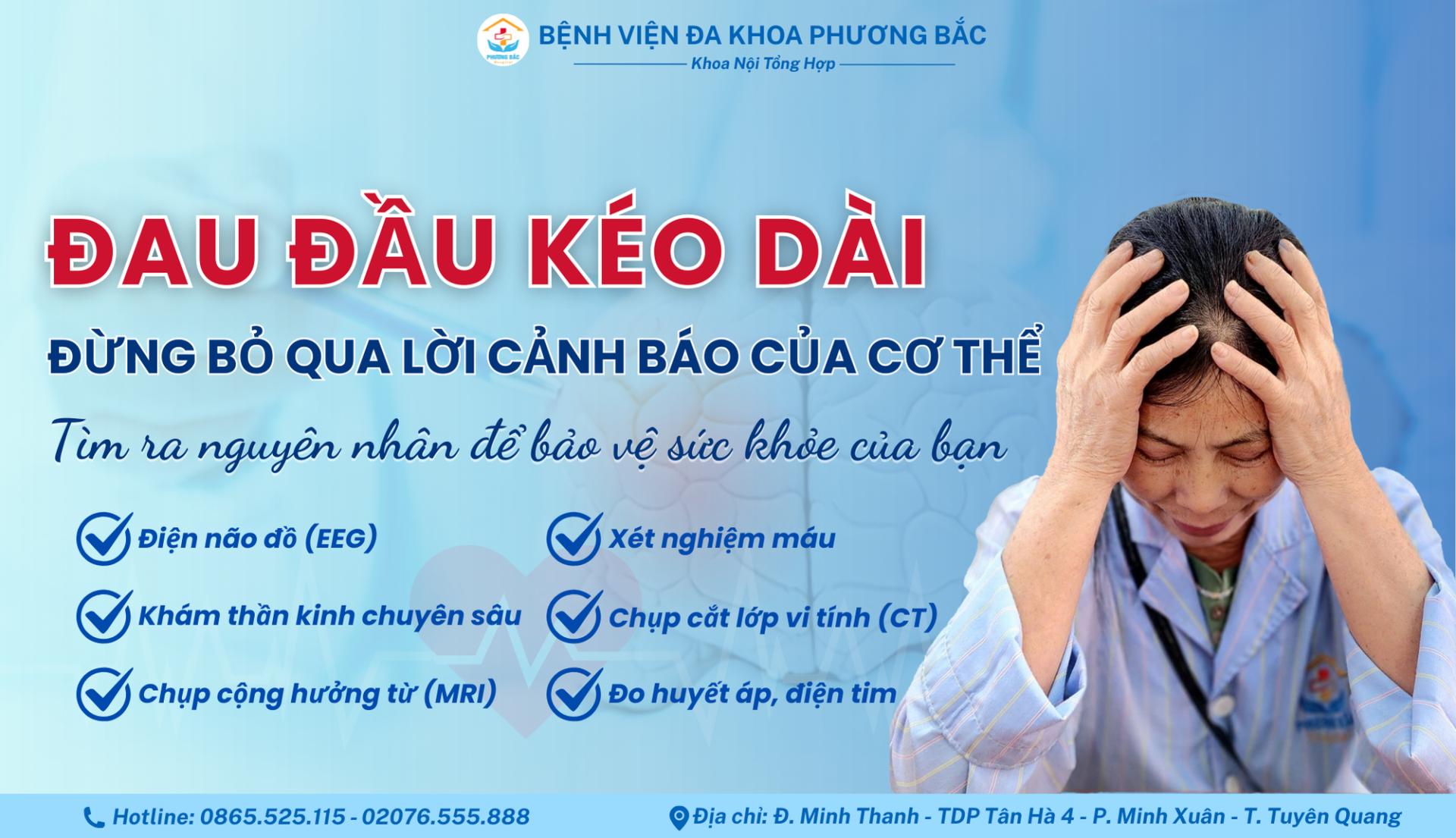 ĐAU ĐẦU – DẤU HIỆU CẢNH BÁO KHÔNG NÊN XEM NHẸ