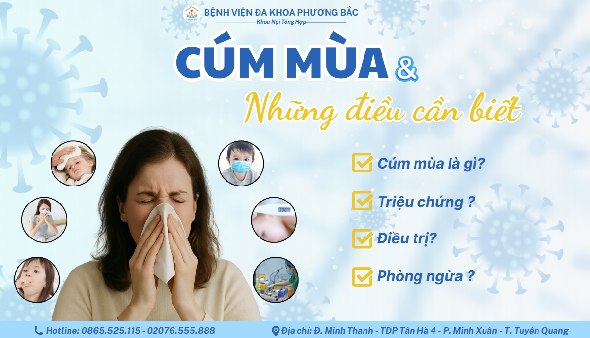 PHÒNG NGỪA CÚM MÙA - BẢO VỆ BẠN VÀ GIA ĐÌNH