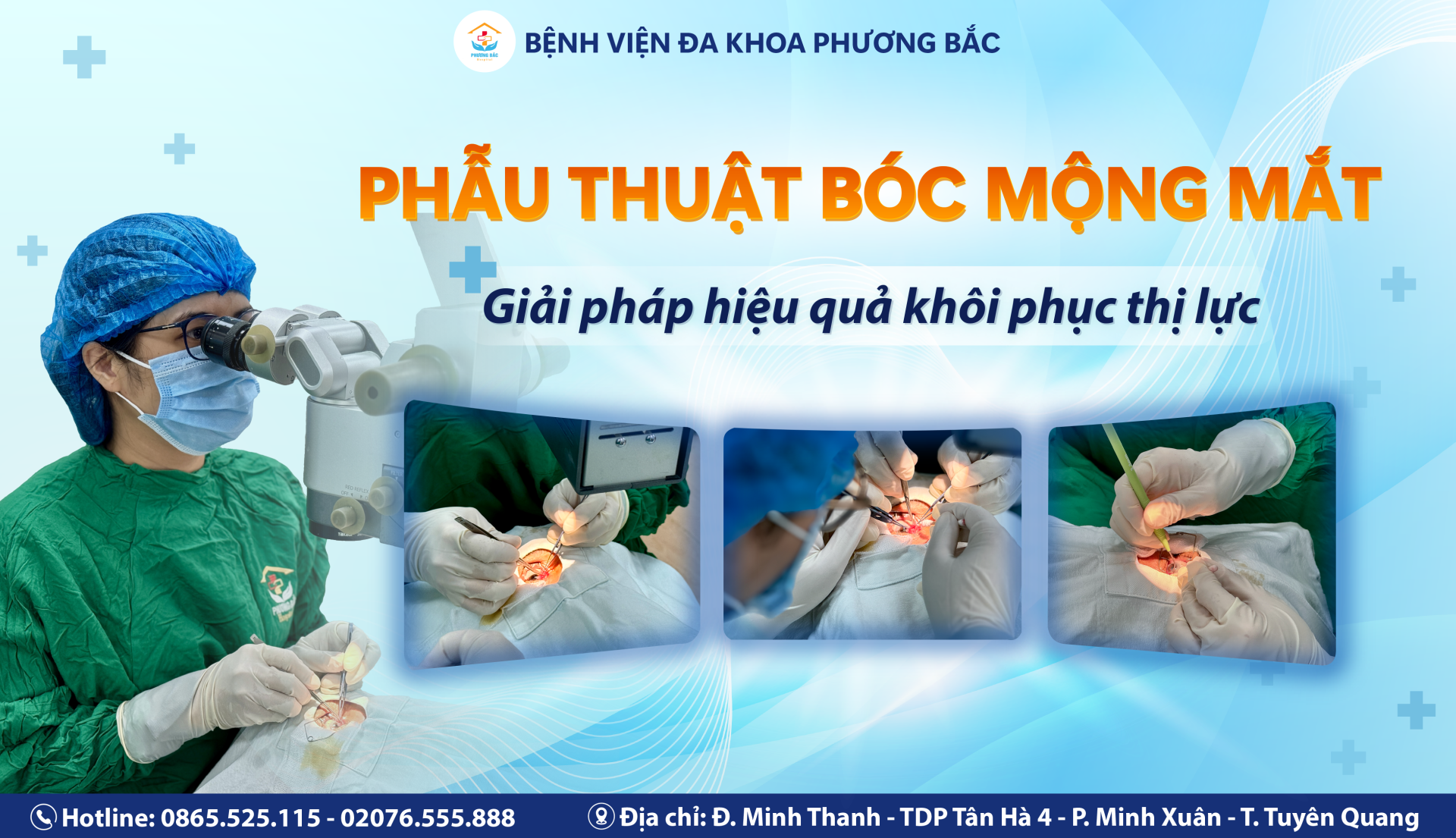 PHẪU THUẬT BÓC MỘNG MẮT – GIẢI PHÁP HIỆU QUẢ KHÔI PHỤC THỊ LỰC