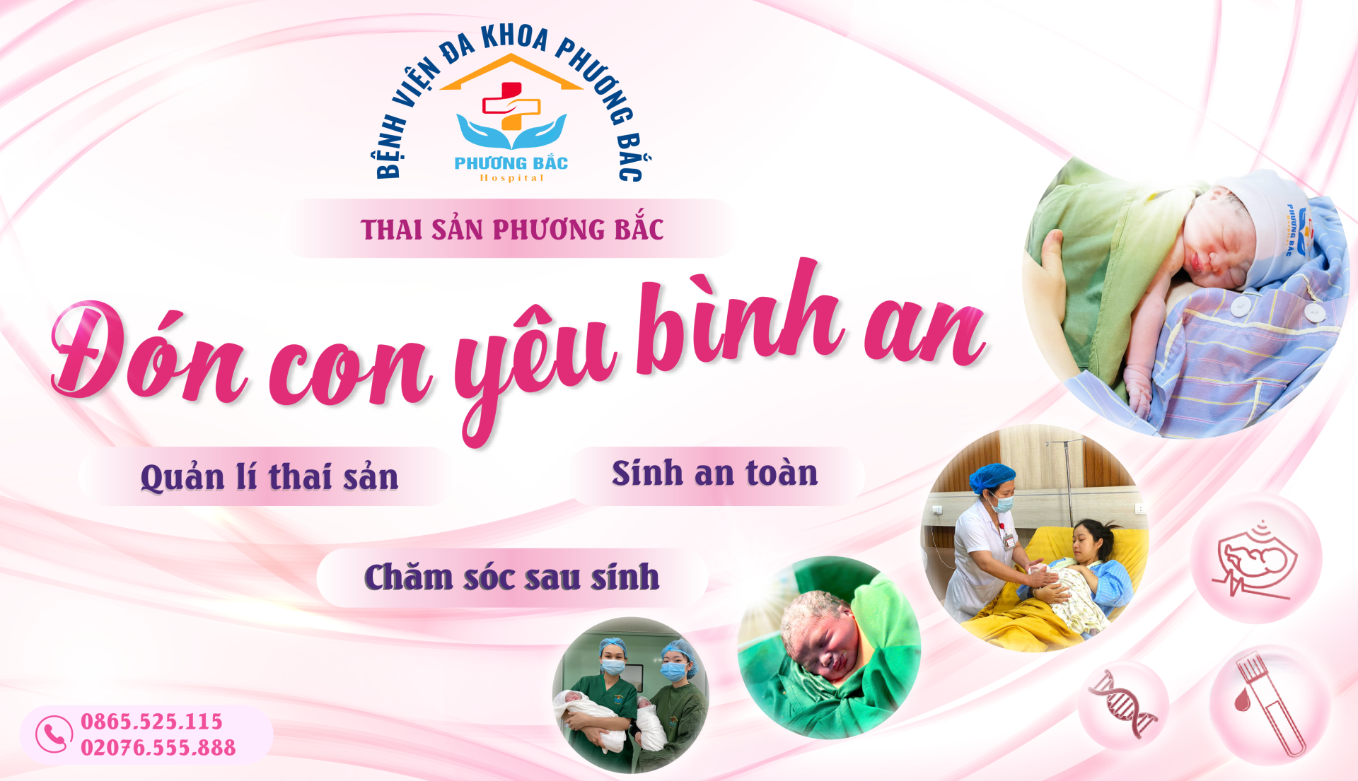 HÀNH TRÌNH ĐÓN CON YÊU BÌNH AN CÙNG BỆNH VIỆN ĐA KHOA PHƯƠNG BẮC