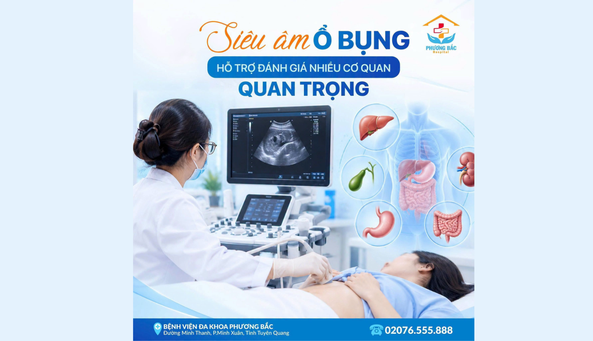 SIÊU ÂM Ổ BỤNG – HỖ TRỢ ĐÁNH GIÁ NHIỀU CƠ QUAN QUAN TRỌNG