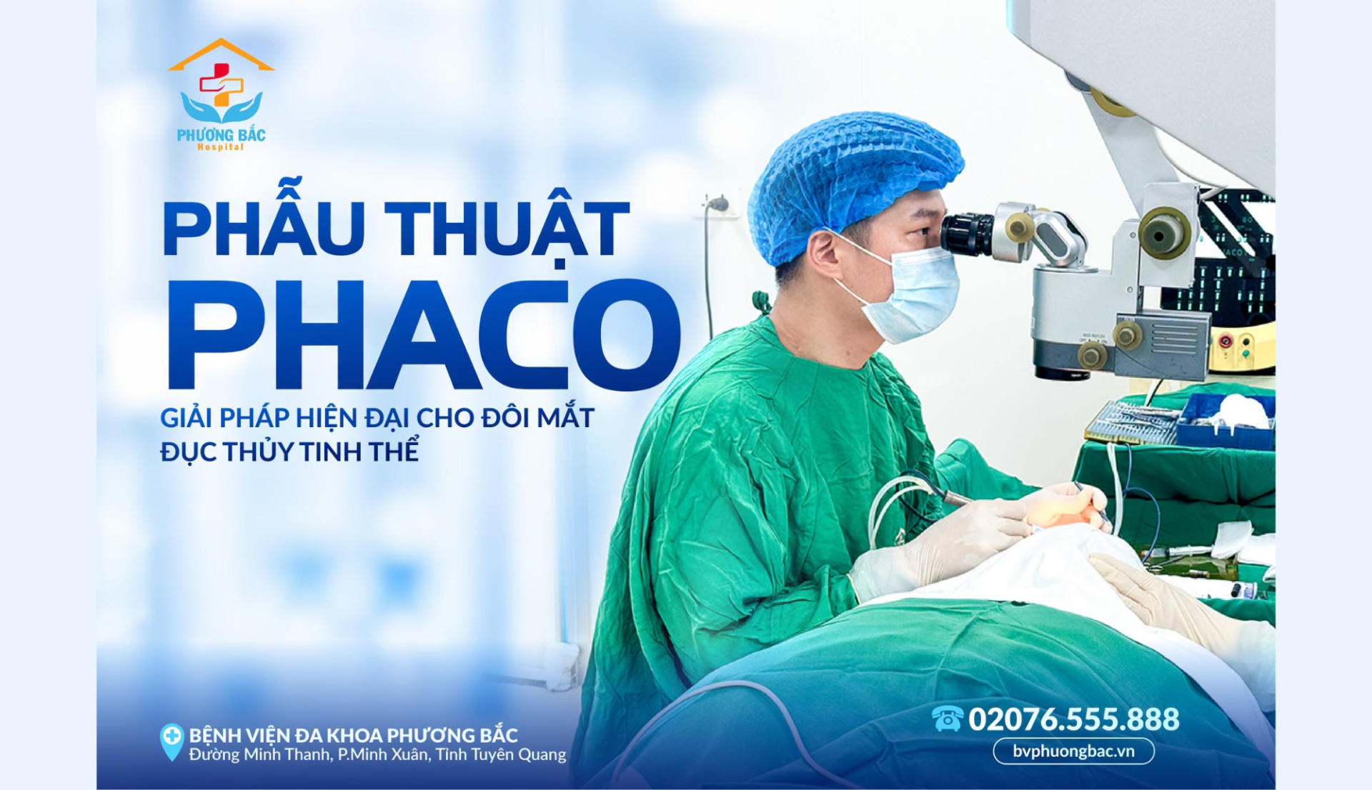 PHẪU THUẬT PHACO GIẢI PHÁP HIỆN ĐẠI CHO ĐÔI MẮT ĐỤC THỦY TINH THỂ
