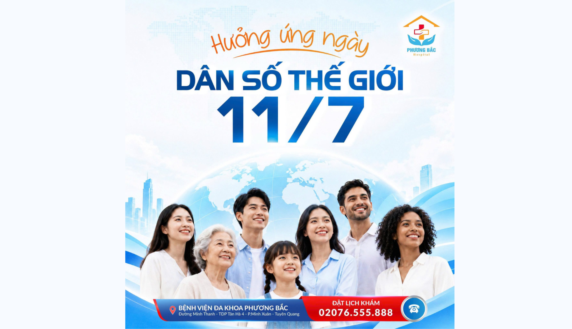 HƯỞNG ỨNG NGÀY DÂN SỐ THẾ GIỚI 11/7